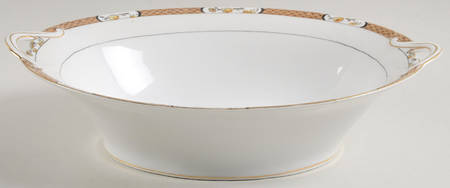 N1197 9" Oval Vegetable Bowl