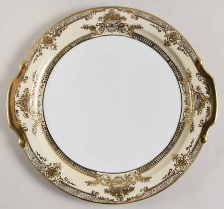 Fleurdor Handled Cake Plate