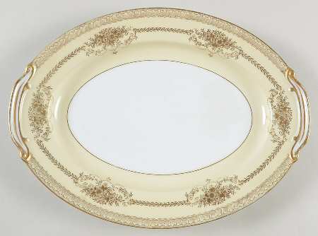 Cherita (4787) 11" Oval Serving Platter