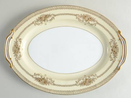 Cherita (4787) 12" Oval Serving Platter