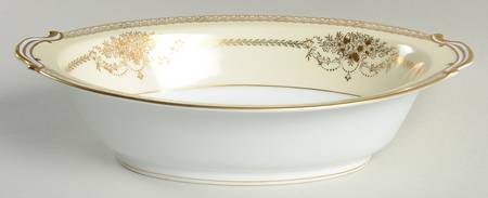 Cherita (4787) 10" Oval Vegetable Bowl