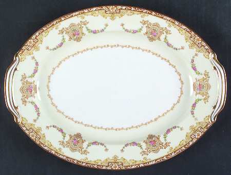 Camillia (4735) 11" Oval Serving Platter