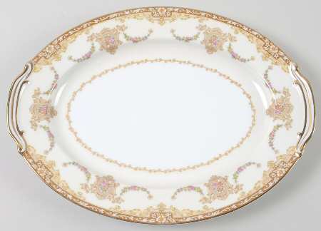 Camillia (4735) 12" Oval Serving Platter