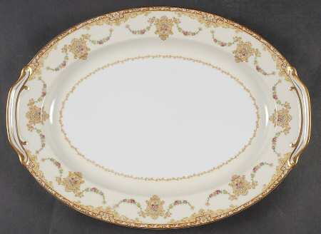 Camillia (4735) 16" Oval Serving Platter