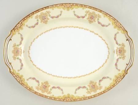 Camillia (4735) 13" Oval Serving Platter