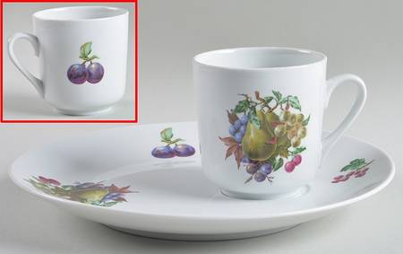 NAA4 Snack Plate & Cup Set