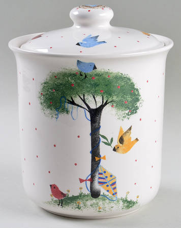Remember When Large Canister & Lid