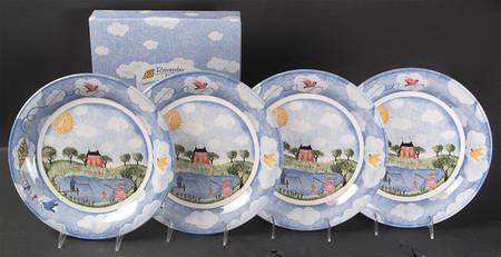 Remember When Dinner Plate - Set of 4