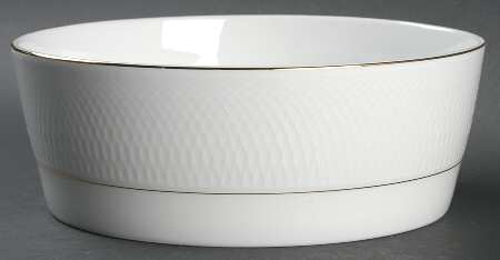 Orbit Gold 9" Salad Serving Bowl