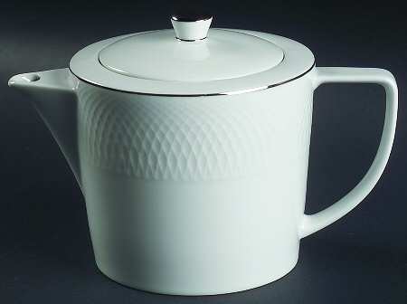 Orbit Platinum Teapot & Lid