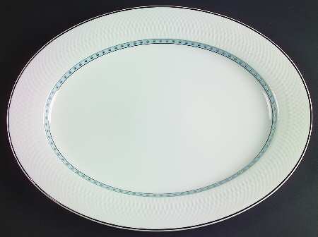 Aquarius 14" Oval Serving Platter