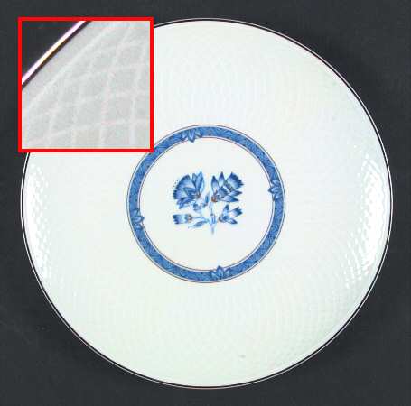 Victoria (Blue) Accent Salad Plate