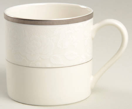 Vintage Lace Platinum Mug