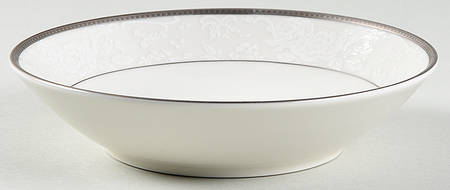 Vintage Lace Platinum Fruit/Dessert (Sauce) Bowl