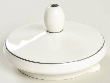 Vintage Lace Platinum Lid for Teapot