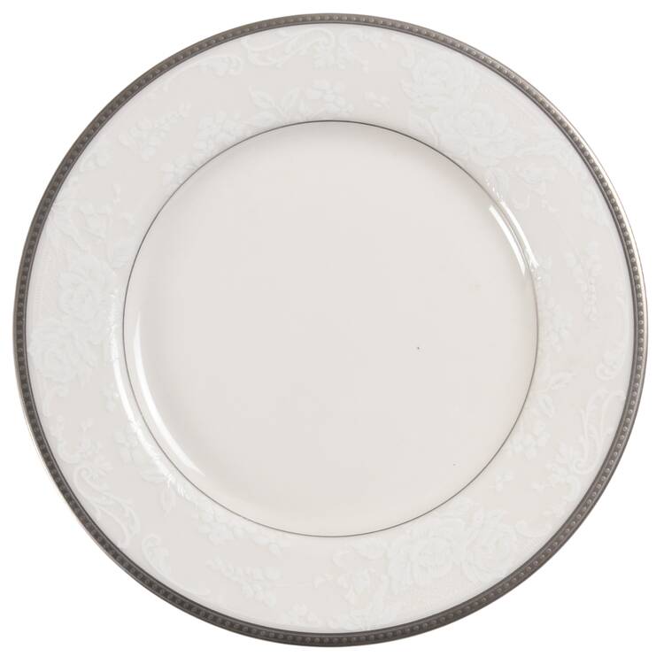 Vintage Lace Platinum Bread & Butter Plate