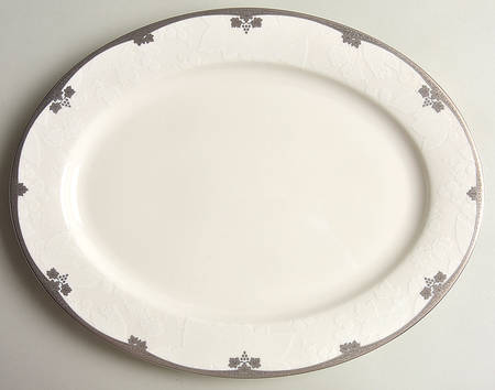 Platinum Ambrosia 14" Oval Serving Platter