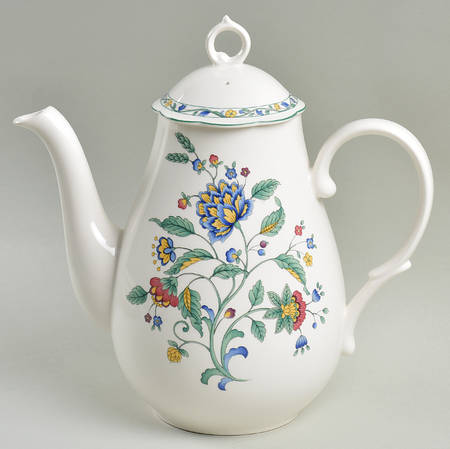 Oriental Garden Coffee Pot & Lid