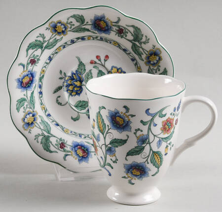 Oriental Garden Chocolate Cup & Saucer Set
