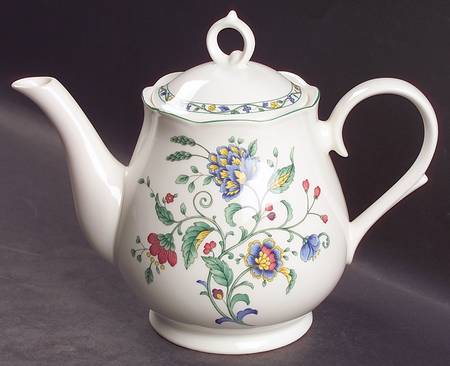 Oriental Garden Teapot & Lid