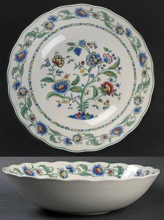 Oriental Garden 9" Round Vegetable Bowl