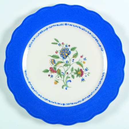 Sapphire Garden Service Plate (Charger)