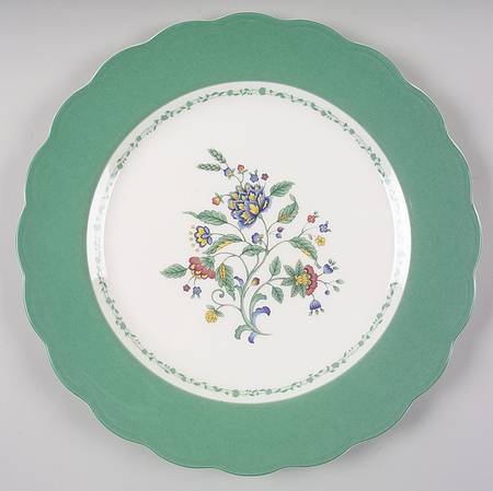 Emerald Garden Service Plate (Charger)