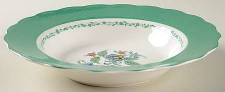 Emerald Garden 9" Soup/Pasta Bowl
