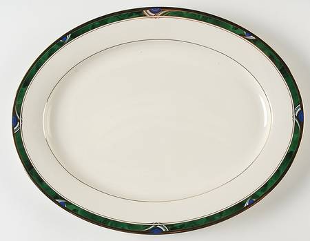 Cypress 14" Oval Serving Platter