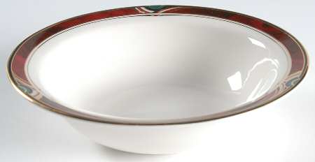 Bordeaux Rim Fruit/Dessert (Sauce) Bowl