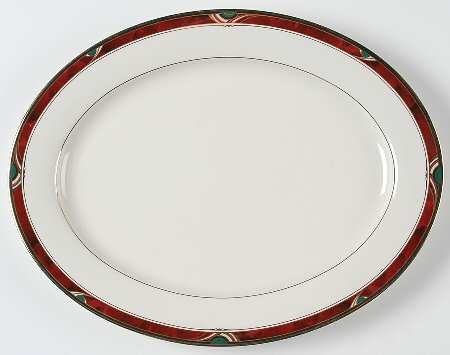 Bordeaux 14" Oval Serving Platter