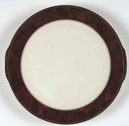 Bordeaux Cake Plate