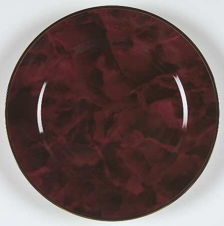 Bordeaux Accent Salad Plate