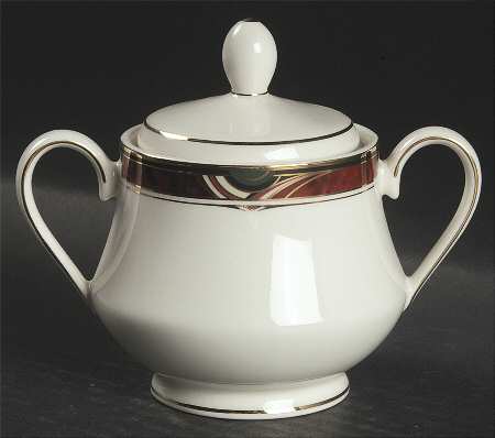 Bordeaux Sugar Bowl & Lid