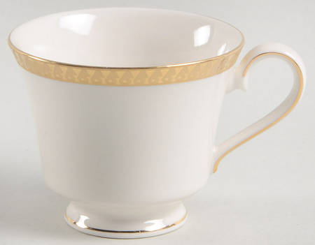 Inca Gold Footed Demitasse Cup