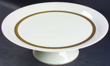 Inca Gold 11" Diameter Pedestal Cake Stand