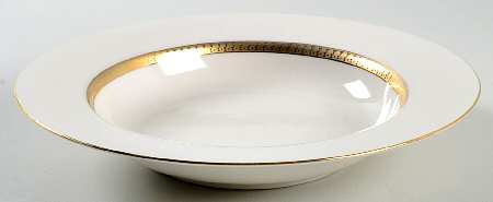 Inca Gold Large Rim Soup Bowl