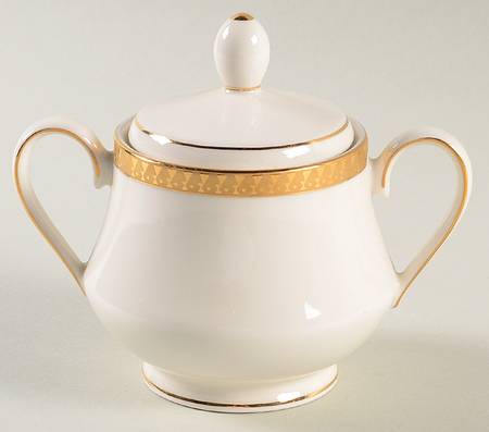 Inca Gold Sugar Bowl & Lid