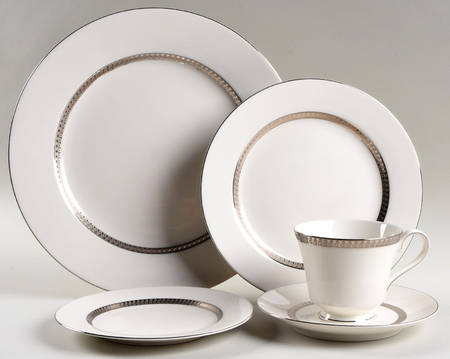 Inca Platinum 5 Piece Place Setting