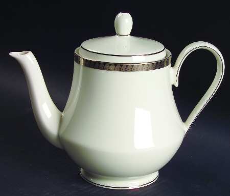 Inca Platinum Teapot & Lid