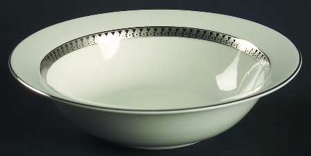 Inca Platinum Rim Fruit/Dessert (Sauce) Bowl
