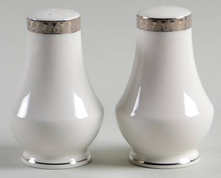 Inca Platinum Salt & Pepper Set