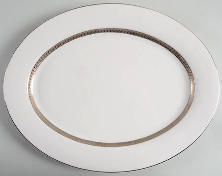 Inca Platinum 14" Oval Serving Platter