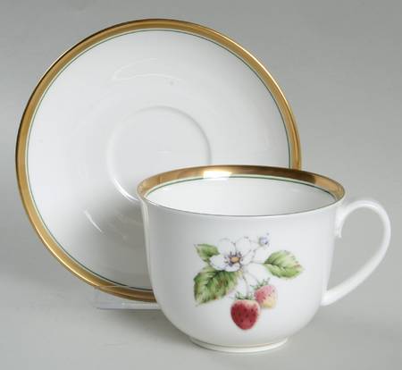 Summers Bounty Oversized Cup & Saucer Set