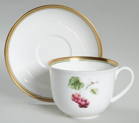 Summers Bounty Oversized Cup & Saucer Set