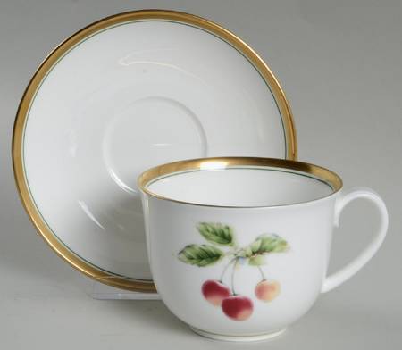 Summers Bounty Oversized Cup & Saucer Set