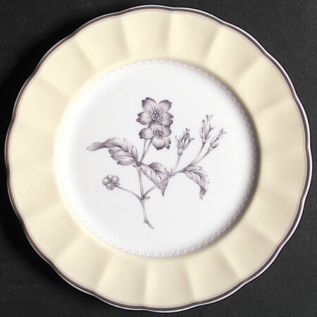 Herb Garden Accent Salad Plate