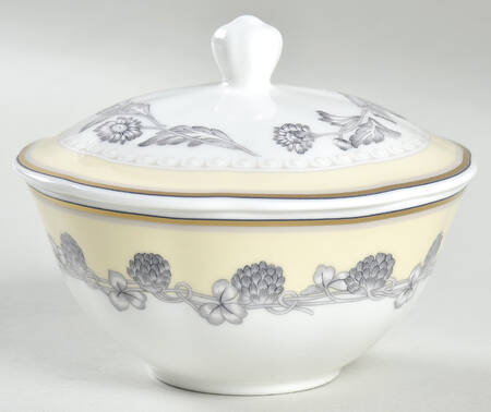 Herb Garden Sugar Bowl & Lid