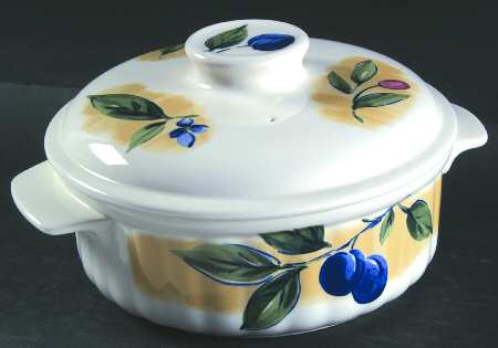 Spring Dance 1.5 Qt Round Covered Casserole