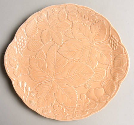 Woodbury Melon Handled Cake Plate